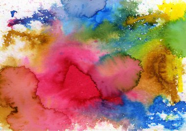 Profesyonel boyalar ECOLINE (Hollanda) 'nın yardımıyla özel suluboya arkaplanları oluşturulur, bu yüzden bu kadar parlak renklere ve dolgulara, orijinal lekelere ve bir renkten diğerine geçişlere sahiptirler..