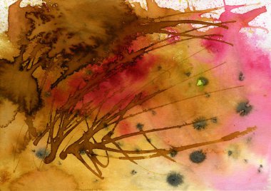 Profesyonel boyalar ECOLINE (Hollanda) 'nın yardımıyla özel suluboya arkaplanları oluşturulur, bu yüzden bu kadar parlak renklere ve dolgulara, orijinal lekelere ve bir renkten diğerine geçişlere sahiptirler..