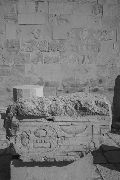 Hatsepszut Halotti Temploma Ókori Egyiptom Felső Egyiptomban Található Halotti Temploma — Stock Fotó