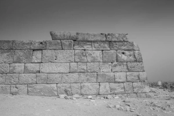 Giza Pyramid Complex Även Kallad Giza Necropolis Platsen Giza Plateau — Stockfoto