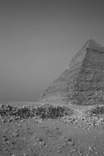 Giza Pyramid Complex Även Kallad Giza Necropolis Platsen Giza Plateau — Stockfoto