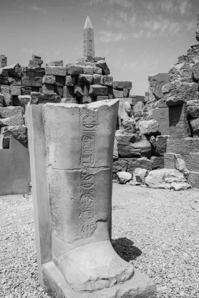 Deir Bahari Dayr Bahri Est Complexe Temples Mortuaires Tombes Situé — Photo