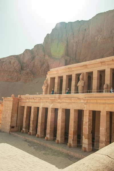 Mortuary Temple Hatshepsut Mortuary Temple Ancient Egypt Located Upper Egypt — Stock Photo, Image