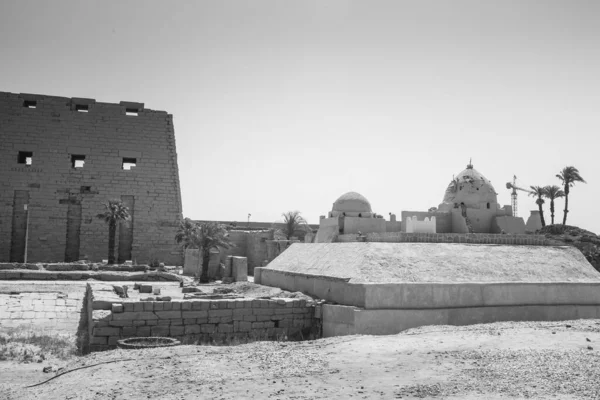 Deir Bahari Oder Dayr Bahri Ist Ein Komplex Von Totentempeln — Stockfoto