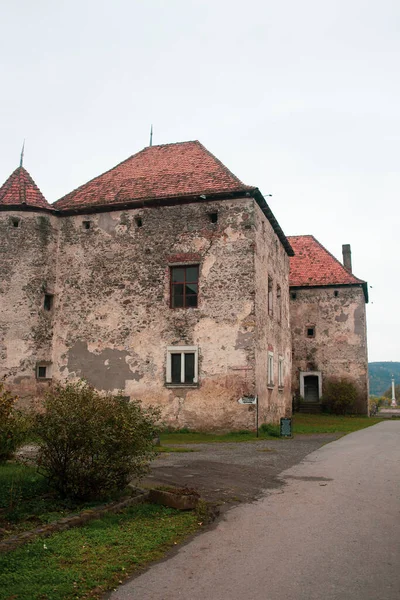Castelo Miklosh Chinadievo Ucrânia — Fotografia de Stock