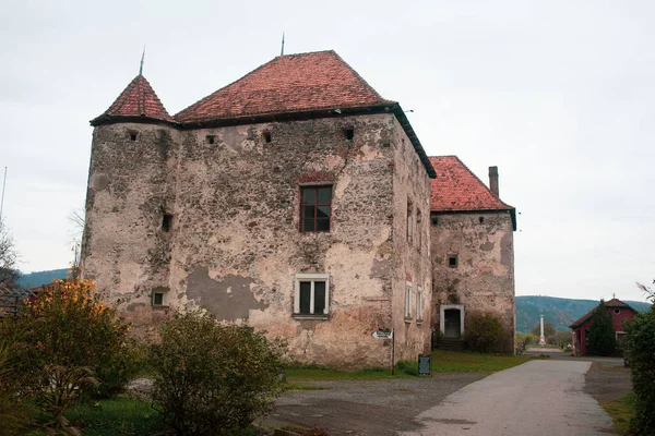 Castello Miklosh Chinadievo Ucraina — Foto Stock