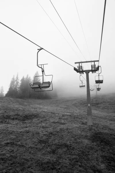 Seilbahn Den Karpaten Ukraine — Stockfoto