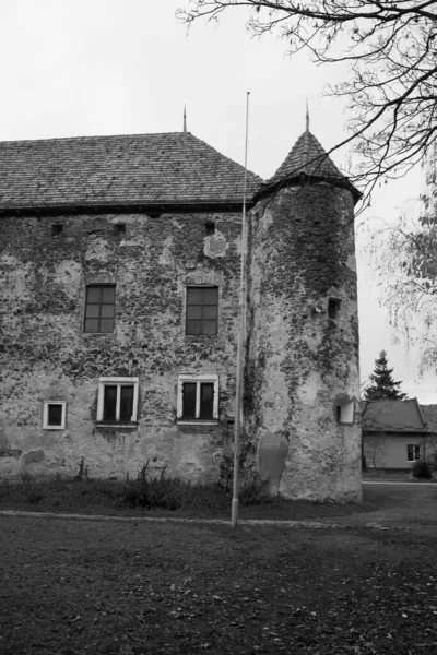 Castello Miklosh Chinadievo Ucraina — Foto Stock