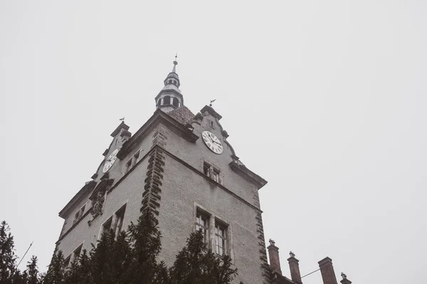 Amazing Architectural Sights Western Ukraine Fairy Tale Shenborn Palace — Stock Photo, Image