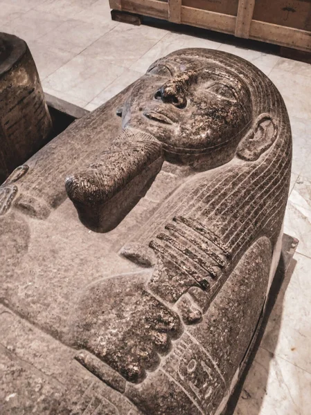 埃及古物博物馆 俗称埃及博物馆 位于埃及开罗 — 图库照片