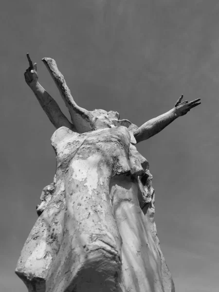 Estátua Rua Kyiv Ucrânia Arte — Fotografia de Stock