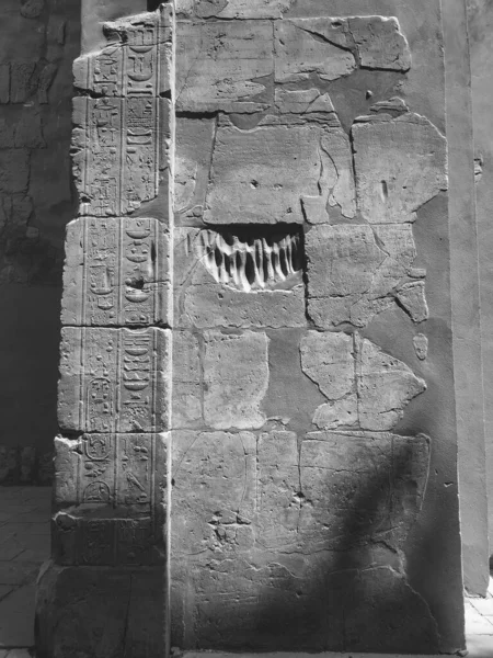 Комплекс Храму Карнак Відомий Карнак Складається Величезного Комплексу Зруйнованих Храмів — стокове фото