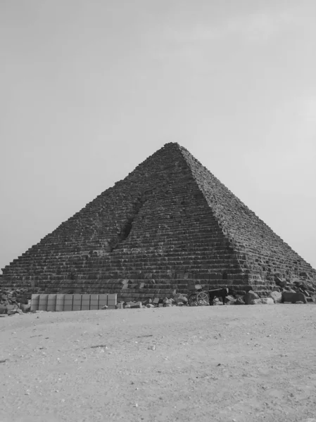Complesso Della Piramide Giza Anche Denominato Necropoli Giza Luogo Sull — Foto Stock