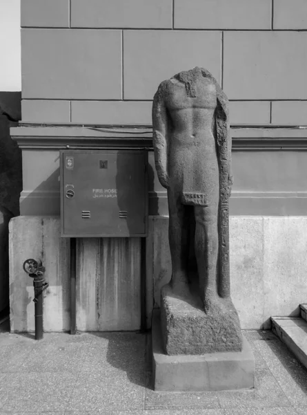 Muzeum Egyptských Starožitností Známé Jako Egyptské Muzeum Káhiře Egypt — Stock fotografie