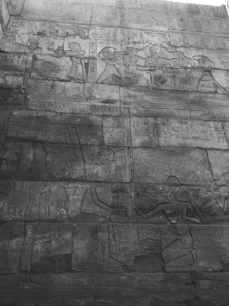 Complexo Templo Karnak Vulgarmente Conhecido Como Karnak Compreende Uma Vasta — Fotografia de Stock