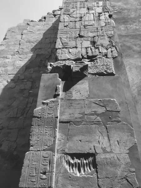 Храмовый Комплекс Карнак Широко Известный Карнак Включает Себя Обширную Смесь — стоковое фото