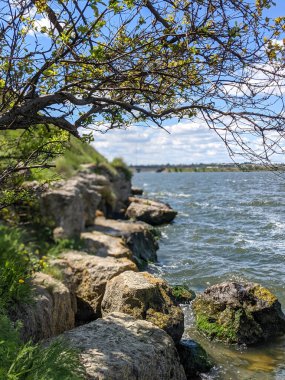 Güzel deniz manzarası, doğa, seyahat