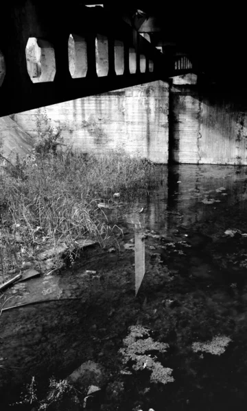 Vieux Bâtiment Abandonné Usine Industrielle — Photo