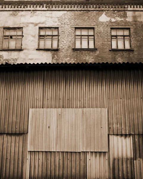 Casa Velha Cidade Urbano — Fotografia de Stock