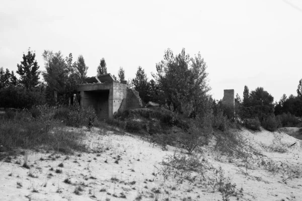 Old Abandoned House City — Stock Photo, Image