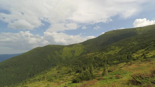 Dağlarda Güzel Bir Manzara Doğa Seyahat — Stok fotoğraf
