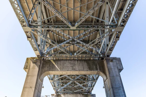 Vue Perspective Pont Granville Vancouver Canada — Photo