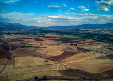 kelkit Vadisi hava görüntüsü 
