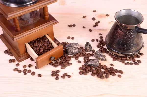 siyah kahve çekirdeği