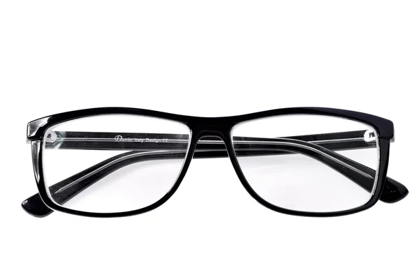 Siyah renk çerçeve gözlük katlanmış