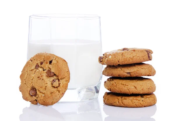 Cookies and milk Stock Photo