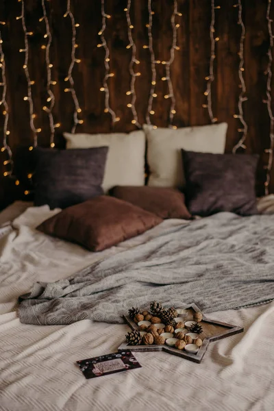 Intérieur Noël Dans Style Hygge — Photo