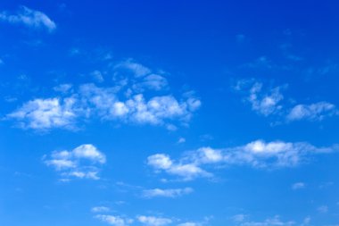 Soyut bulut gökyüzü üzerinde