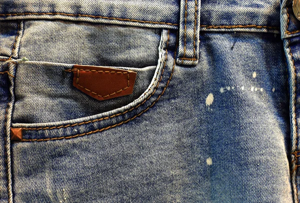 Textuur achtergrond van jeans — Stockfoto