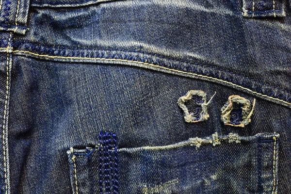 Textuur achtergrond van jeans — Stockfoto