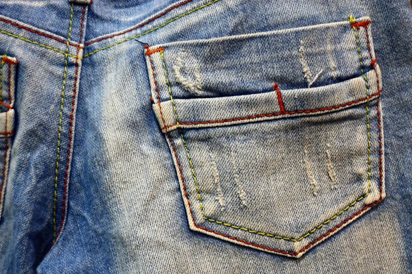 Textura fondo de jeans — Foto de Stock