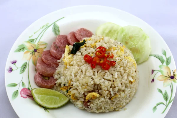 Pork Fried Rice — Stock Photo, Image