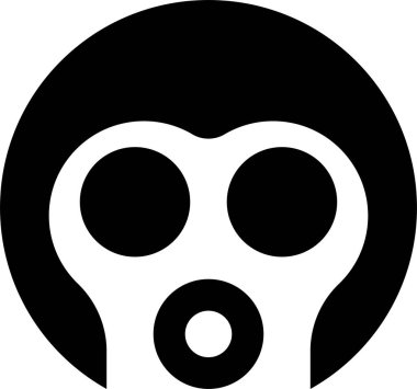 Kask simgesi logosu kullanan bir köpeğin yüzü