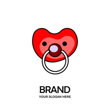 Kolyeli domuz burnunun vektör çizimi, hayvan dükkanı logoları ve ikonlar için harika, hayvan bakıcısı, hayvan bakıcısı