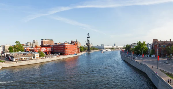 MOSCOW, RUSSIA - May 9, 2015: Panorama view of Moscow.