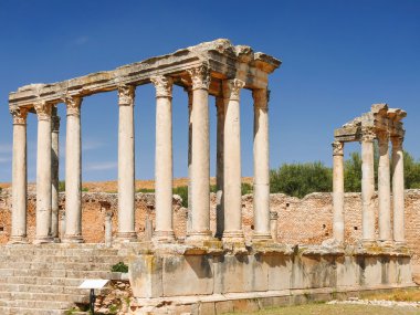 Thugga, Roma kalıntıları. UNESCO Dünya Miras Listesi Tunus.