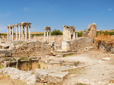 Thugga, Roma kalıntıları. UNESCO Dünya Miras Listesi Tunus.