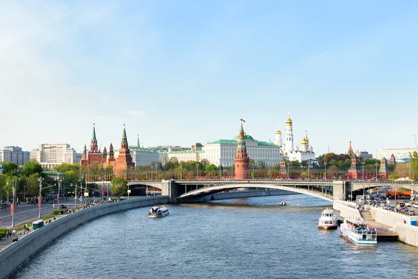 Pohled na panorama Moskva, Rusko. — Stock fotografie