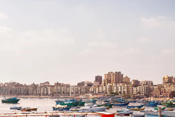 Panorama-view van Alexandrië, Egypte. — Stockfoto