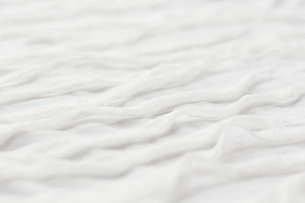 Fondo textil abstracto. Tejido blanco con volche . — Foto de Stock