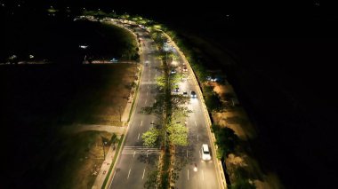 Şehir manzarası. Yukarıdan görüntülemek