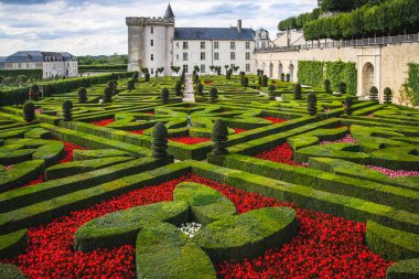The Chateau de Villandry is a grand country house located in Villandry, in the dpartement of Indre-et-Loire, France. It is especially known for its beautiful gardens.