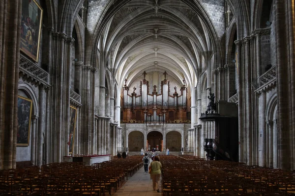 Bordeaux Cathedral Roman Catholic Church Dedicated Saint Andrew Located Bordeaux — Φωτογραφία Αρχείου