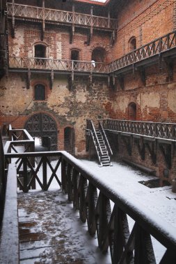 Trakai ada kale Trakai, Litvanya, göl Galve bir adada yer alan bir ada kalesidir.