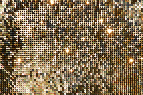 Mosaico de fondo dorado con manchas de luz — Foto de Stock