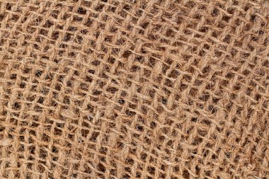 Çuval bezi arka plan. Doğal çuval bezi doku